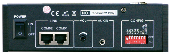 PA 115 stolní mikrofon s výběrem